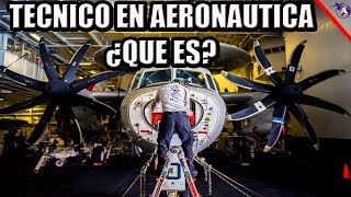 TÉCNICO EN AERONÁUTICA 🔧¿QUE ES ✈ [upl. by Eyahs]