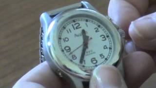 One Button Talking Watch Setting Instructions [upl. by Latimore]