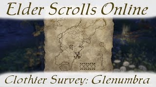 Clothier Survey Glenumbra Elder Scrolls Online ESO [upl. by Rochell368]