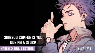 Shinsou Comforts You During A Storm ASMR  Hitoshi Shinsou x Listener Rain Thunder [upl. by Eedolem926]