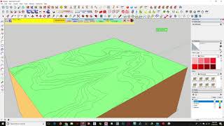 Quick Terrain from AutoCAD to Sketchup [upl. by Haduj6]