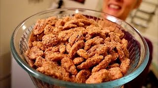 Candied Pecans  Easy Pecan Candy Recipe [upl. by Muldon768]