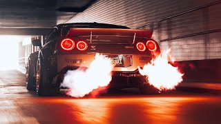 Flame Spitting R35 GTR in 4K [upl. by Adiazteb385]