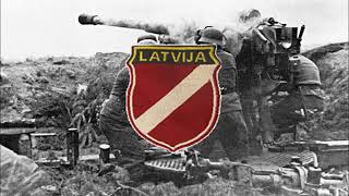 Kurzemes Pēdējie Leģiōnāri quotKourlands Last Legionnairesquot  Latvian Legion song [upl. by Strauss]