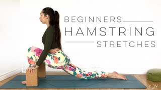 Yoga For Hamstrings  Beginners Leg Flexibility Stretches [upl. by Ramled]