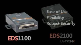 EDS1100  EDS2100 Product Introduction  Lantronix [upl. by Ambie]