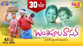 Banthipula Vasana Latest Folk Song 2022  Telangana Folk Songs  Mukkapalli Srinivas [upl. by Nnylannej]