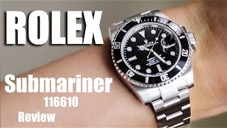 Rolex Submariner 116610 Review [upl. by Padriac]