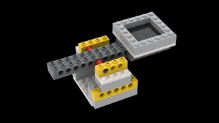 LEGO Catapult Building Tutorial  Build 2 [upl. by Dehlia]