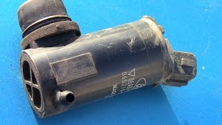 How to Remove Windshield Washer Water Pump [upl. by Legyn]