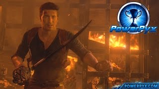 Uncharted 4 A Thiefs End  Swordmaster Trophy Guide Chapter 22 [upl. by Euh]