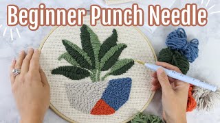 PUNCH NEEDLE FOR BEGINNERS  EVERYTHING YOU NEED TO GET STARTED WITH PUNCH NEEDLE RIGHT AWAY [upl. by Bevash169]