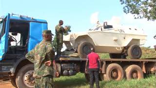 Rwanda Defence Force Deploys mechanised Infantry Battalion to UNMISS [upl. by Cacia]