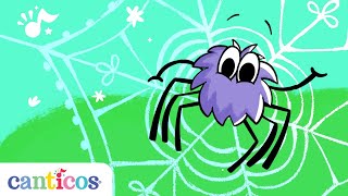 Cuento Infantil la araña muy ocupada [upl. by Nuawd]