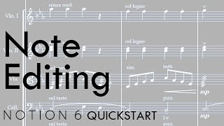 Notion 6 QuickStart 4 Note Editing [upl. by Amorette]