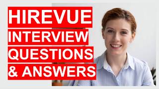 HIREVUE Interview Questions Tips and Answers How to PASS a HireVue Interview [upl. by Sabanrab]