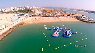 Praia da Rocha Rock Beach aerial view  Portimão  Algarve [upl. by Gnues]