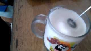 Aerolatte Review Frothing Cold Milk In Under 1 Minute [upl. by Sandon430]