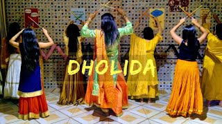 Dholida  Dandiya amp Garba Workshop 2019  Dance Alley  Sheena Thukral Choreography [upl. by Caundra]