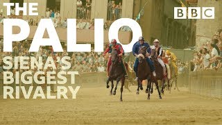 17 jockeys 3 laps and 70 seconds to win one of Italys most intense rivalries  BBC [upl. by Kasevich]