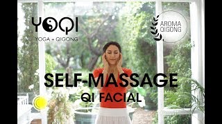 QI FACIAL Selffacial massage with qigong [upl. by Nerraj13]