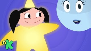 Las estrellas  El Mundo De Luna  Discovery Kids [upl. by Willin]