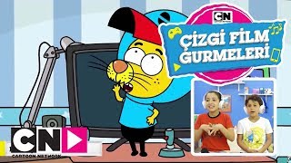 ÇİZGİ FİLM GURMELERİ  Kral Şakir Reaksiyon  Cartoon Network Türkiye [upl. by Orhtej]