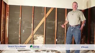 Flooded Home Repair Before Replacing Sheetrock DIY  DTH Restoration [upl. by Meelas]