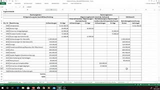 Ergebnistabelle erstellen einfach erklärt  Abgrenzungsrechnung  Kostenartenrechnung [upl. by Felice]