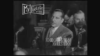 1951 Kefauver Committee Frank Costello Hearing Original AudioOuttakes [upl. by Ymrej979]